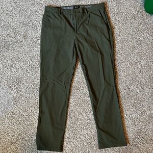 Men's FLX Olive Green Pants 36/32